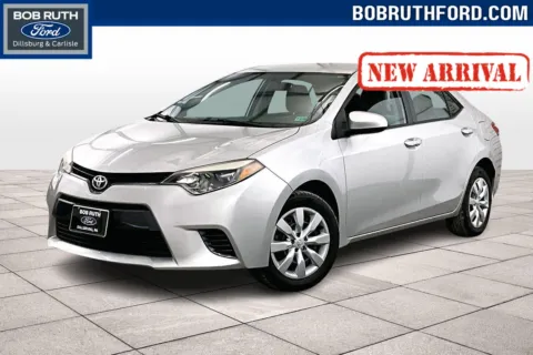 Silver 2015 Toyota Corolla LE for sale in Dillsburg, PA