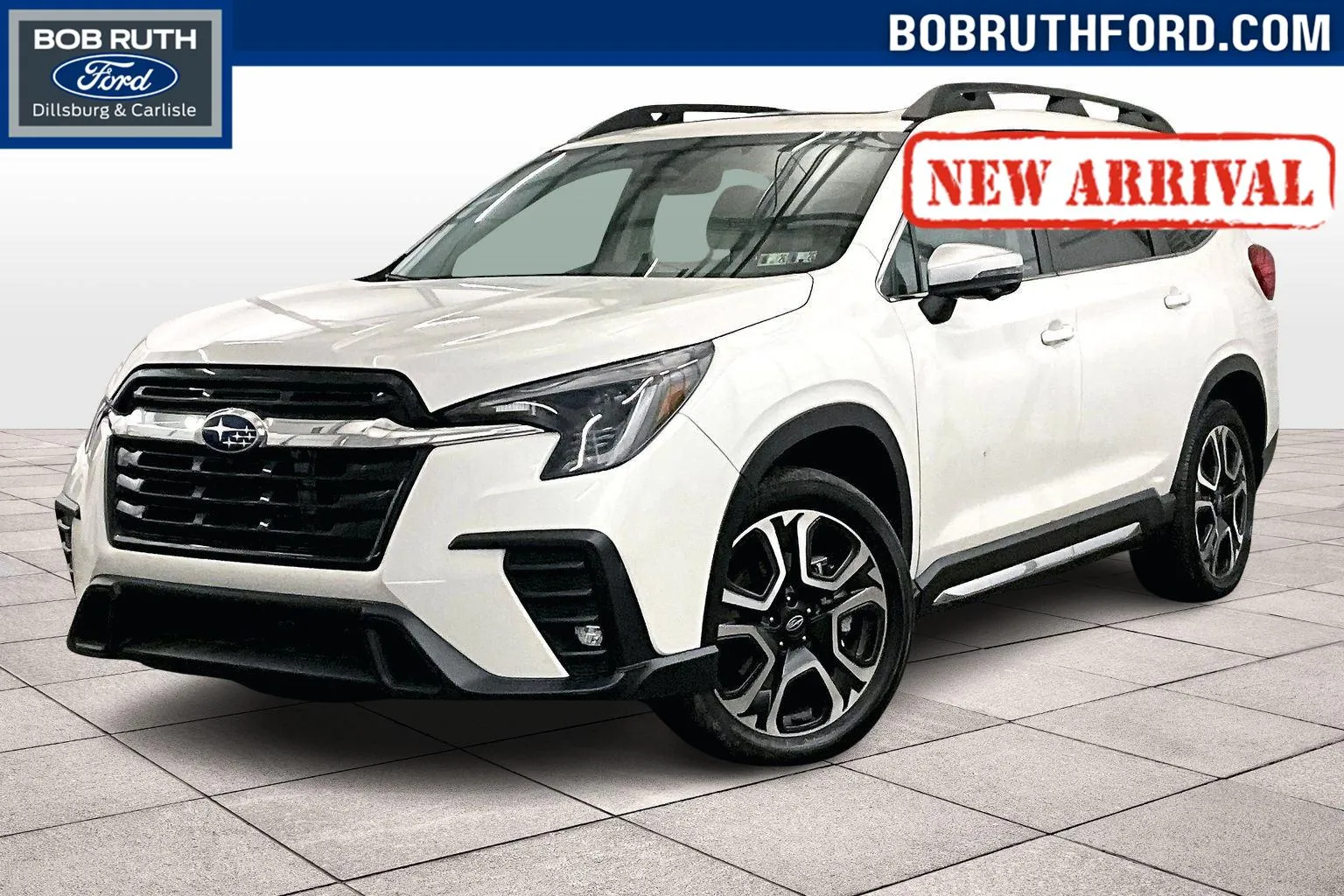 White 2023 Subaru Ascent Limited for sale in Dillsburg, PA