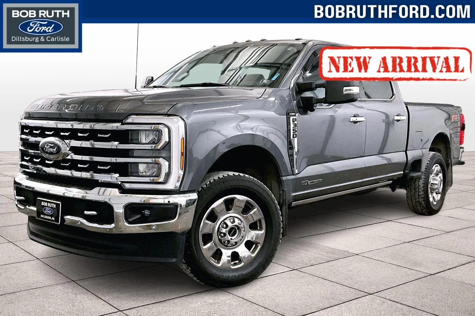 Gray 2024 Ford Super Duty F-350 SRW LARIAT for sale in Dillsburg, PA