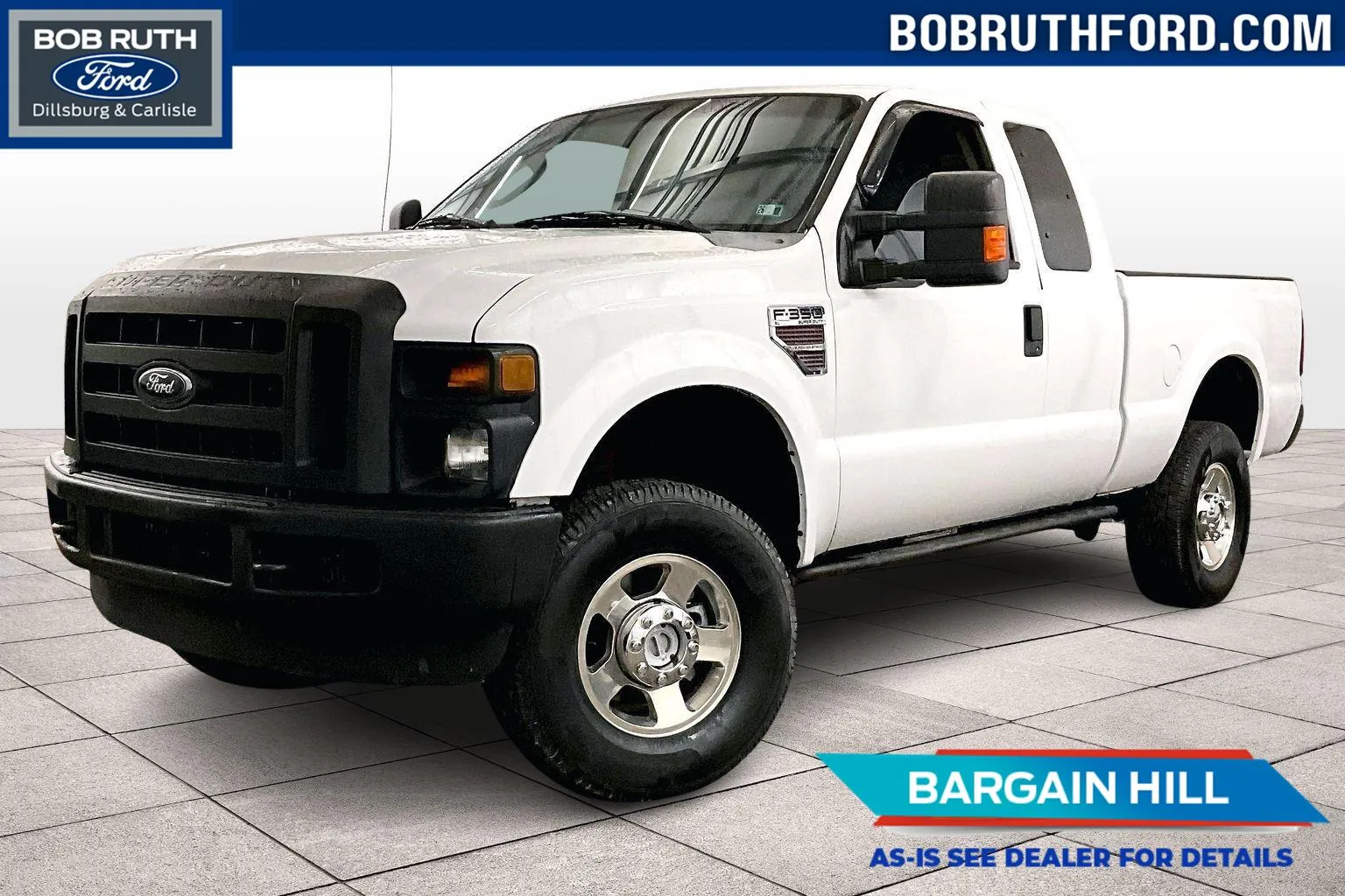 White 2009 Ford Super Duty F-350 SRW XL for sale in Dillsburg, PA