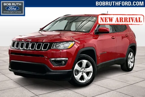 Red 2018 Jeep Compass Latitude for sale in Dillsburg, PA