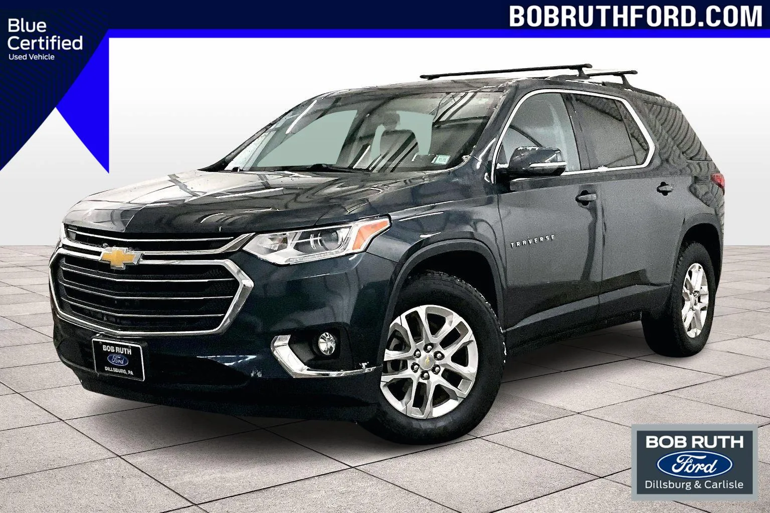 Gray 2019 Chevrolet Traverse LT Cloth for sale in Dillsburg, PA