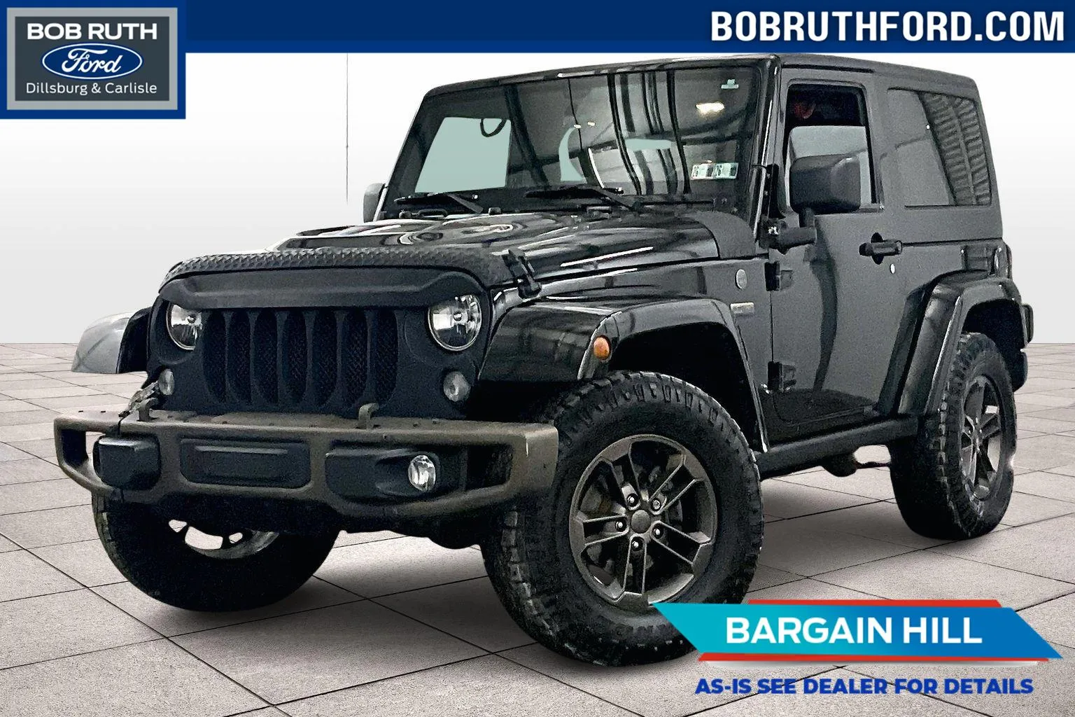 Black 2016 Jeep Wrangler 75th Anniversary for sale in Dillsburg, PA