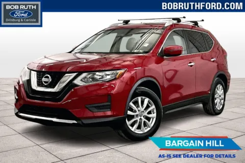 Red 2017 Nissan Rogue SV for sale in Dillsburg, PA