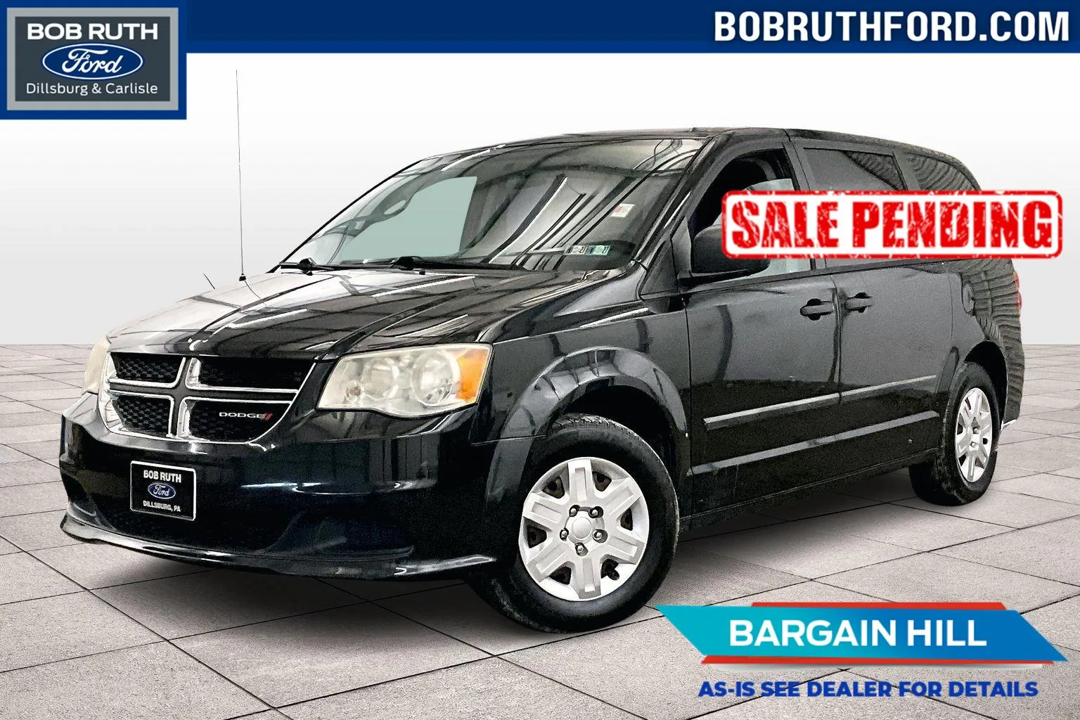 Used 2013 Dodge Grand Caravan American Value Package with VIN 2C4RDGBG2DR659563 for sale in Dillsburg, PA