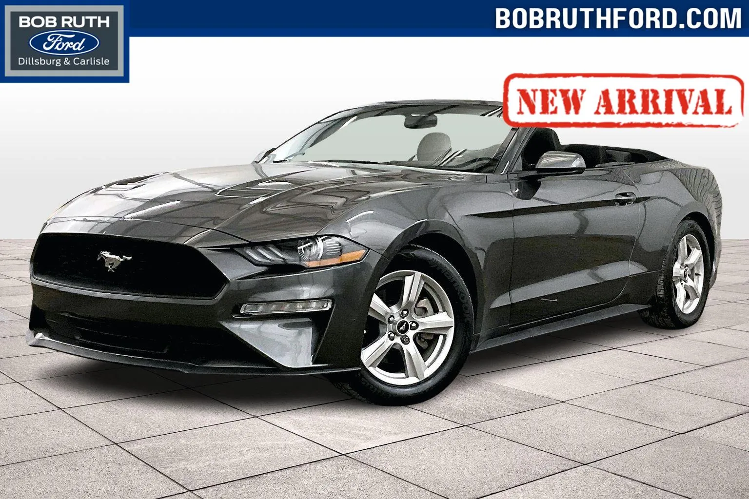 Gray 2019 Ford Mustang EcoBoost for sale in Dillsburg, PA
