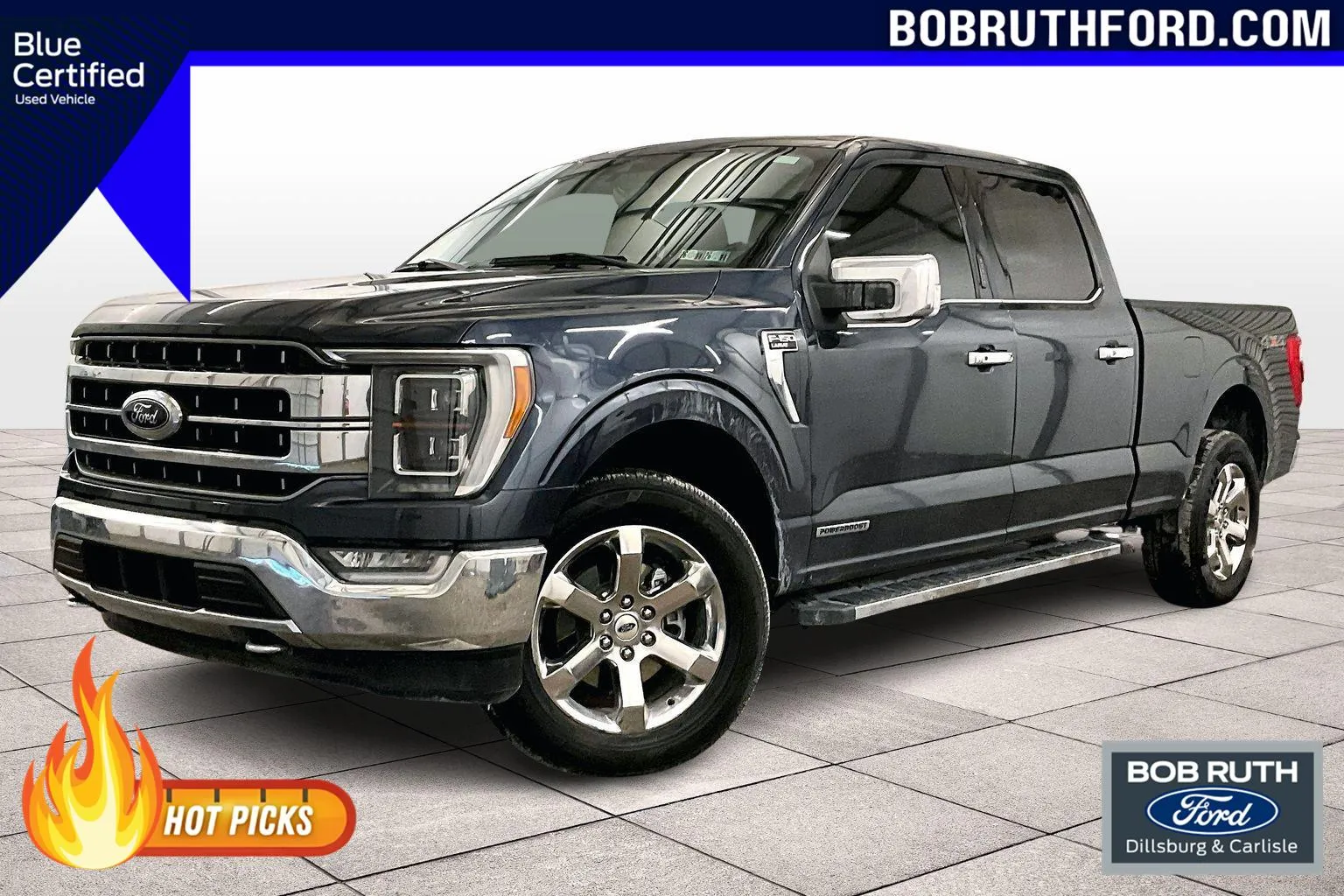 Gray 2021 Ford F-150 LARIAT for sale in Dillsburg, PA