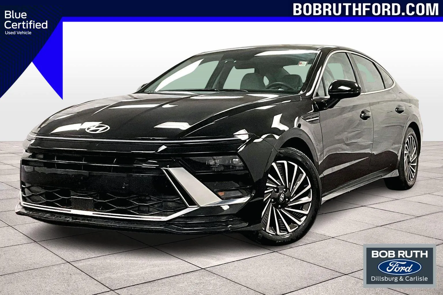 Black 2024 Hyundai Sonata Hybrid SEL for sale in Dillsburg, PA