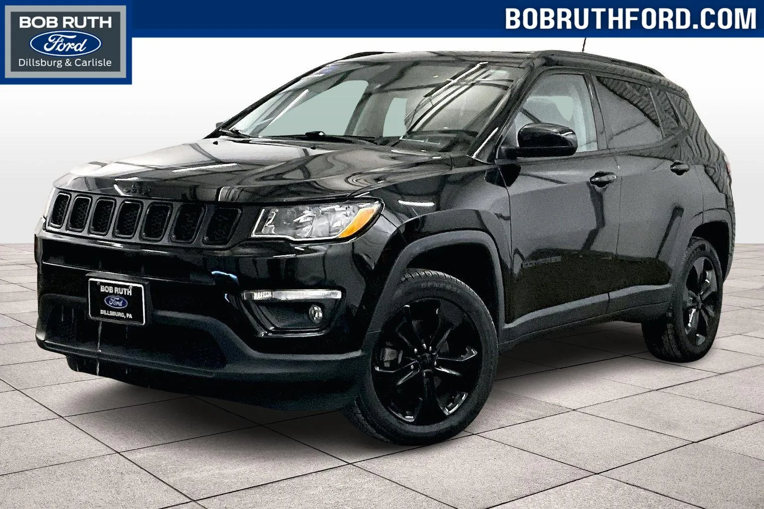 Black 2020 Jeep Compass Altitude for sale in Dillsburg, PA