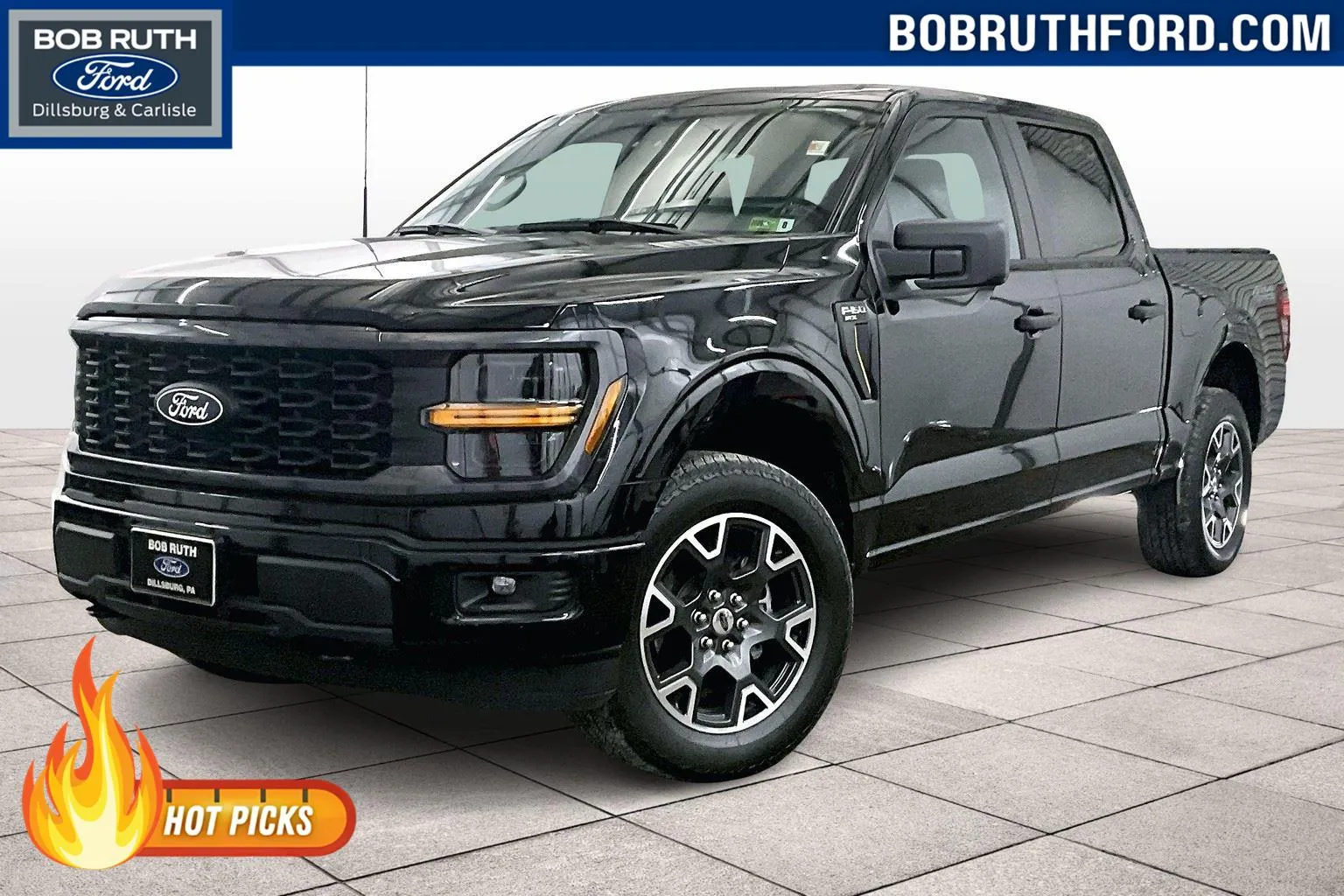 Black 2024 Ford F-150 STX for sale in Dillsburg, PA