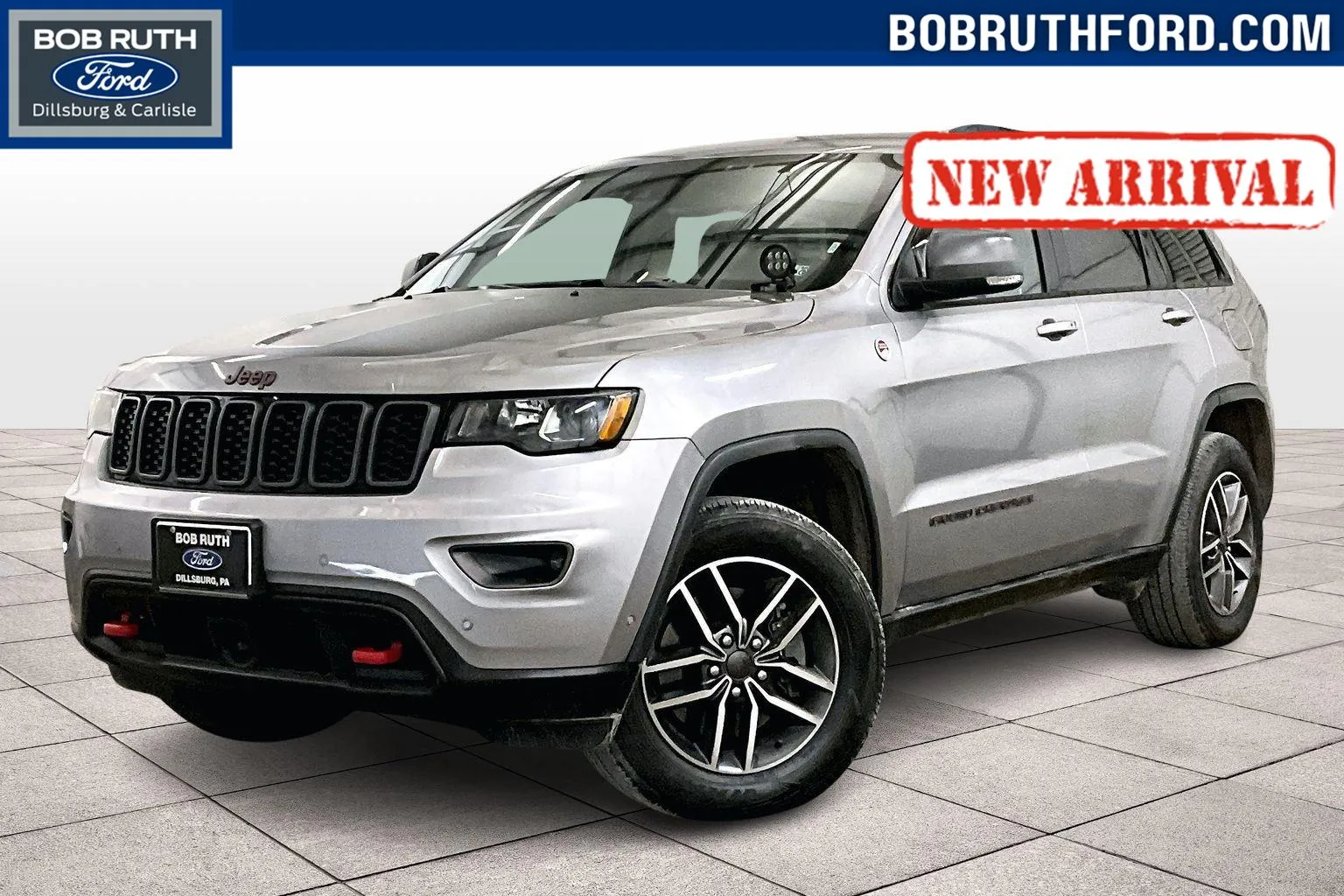 Silver 2019 Jeep Grand Cherokee Trailhawk for sale in Dillsburg, PA