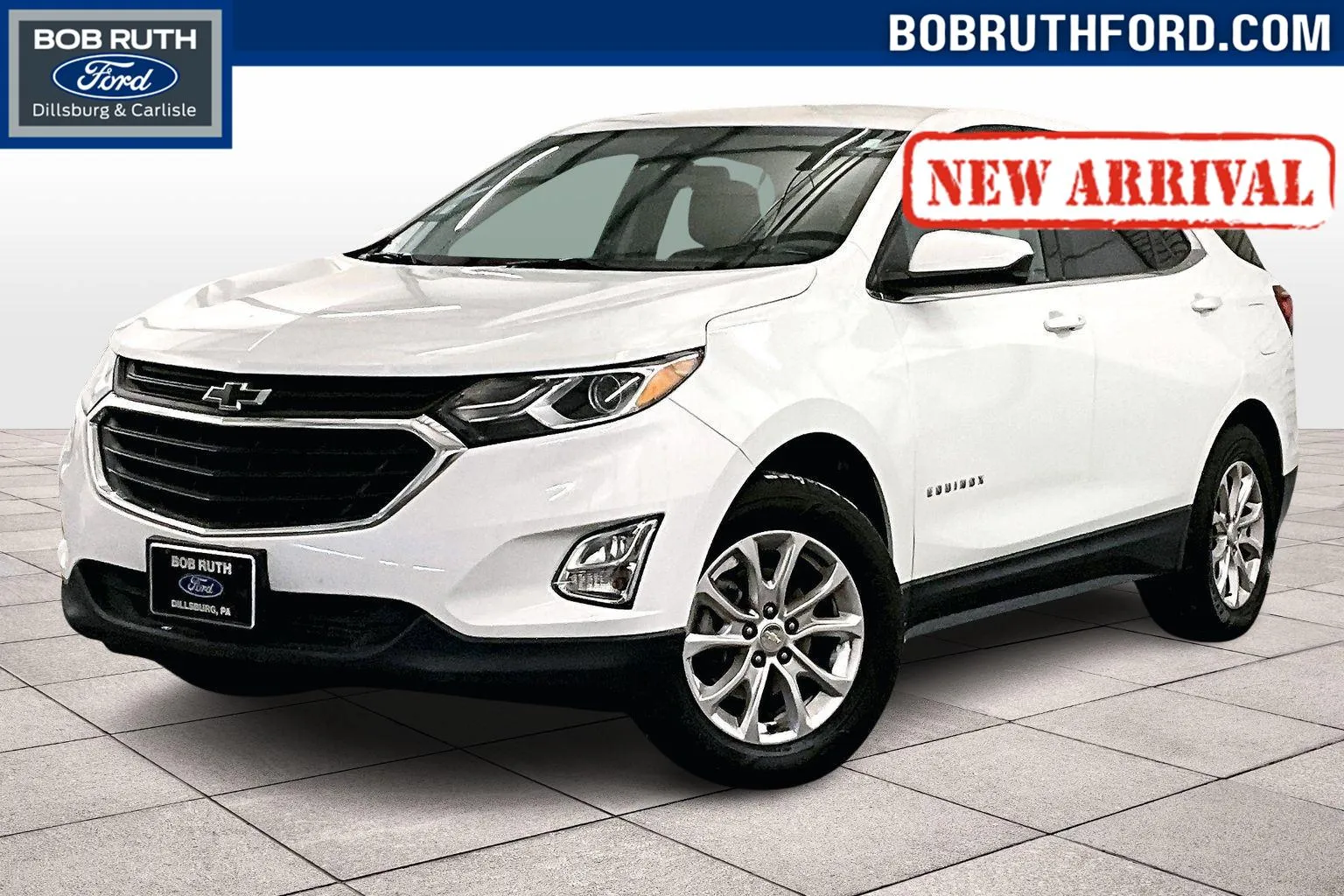 White 2020 Chevrolet Equinox LT for sale in Dillsburg, PA