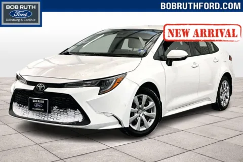White 2020 Toyota Corolla LE for sale in Dillsburg, PA