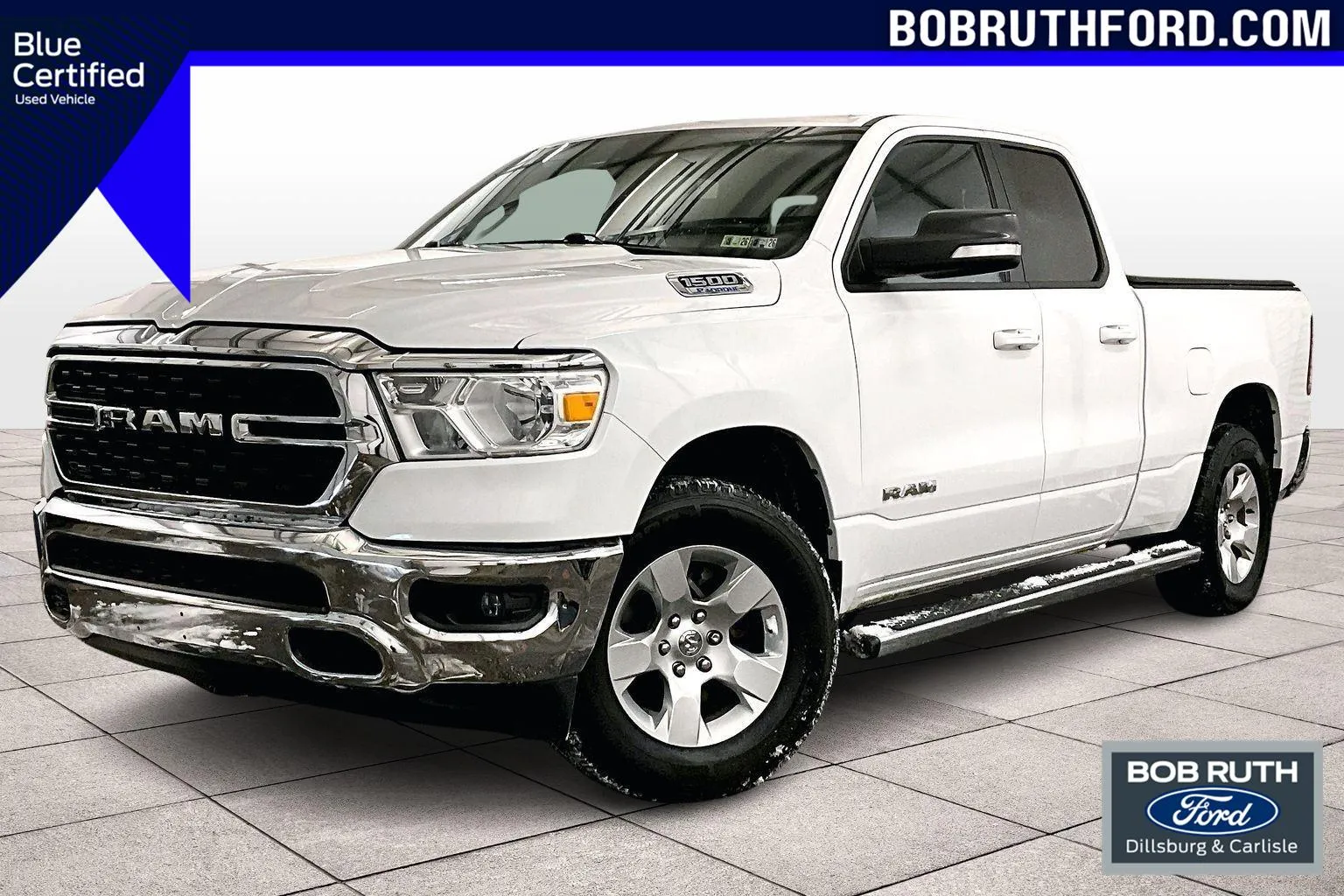 White 2022 Ram 1500 Big Horn for sale in Dillsburg, PA