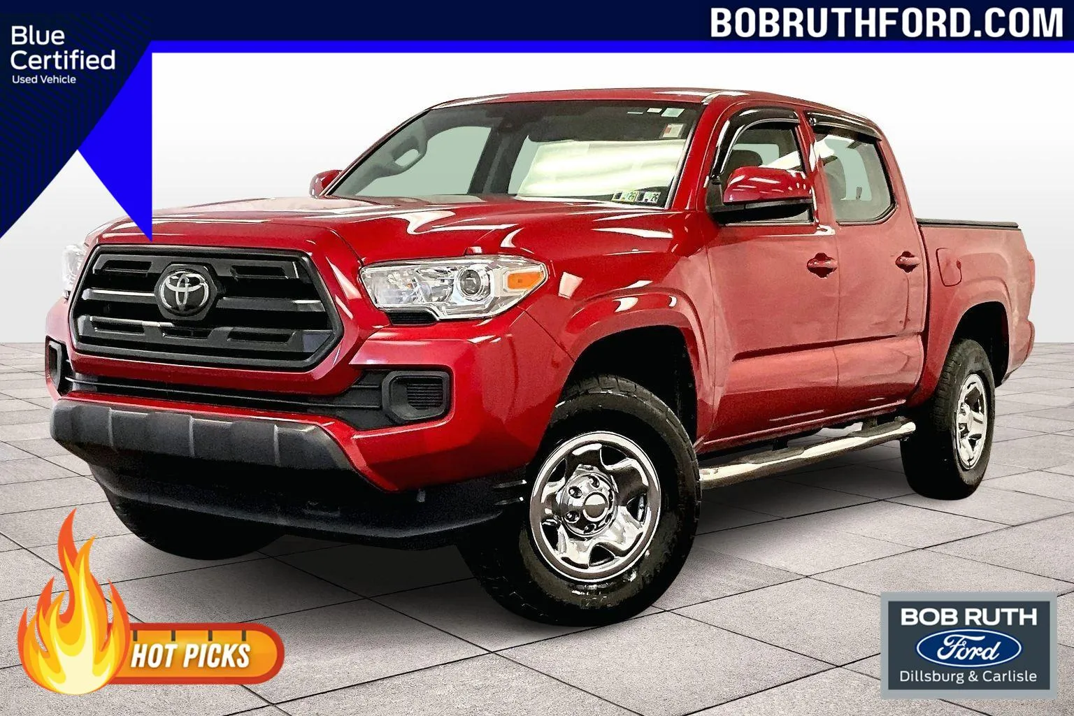 Red 2018 Toyota Tacoma SR for sale in Dillsburg, PA