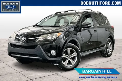 Black 2015 Toyota RAV4 XLE for sale in Dillsburg, PA