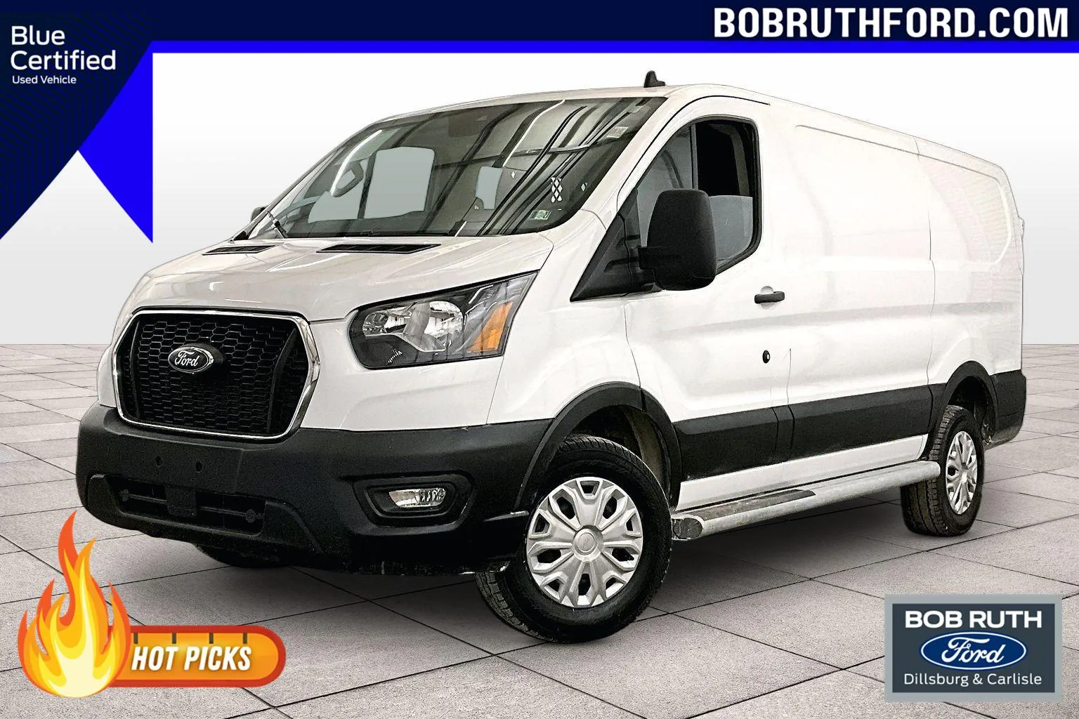 White 2024 Ford Transit Cargo Van for sale in Dillsburg, PA