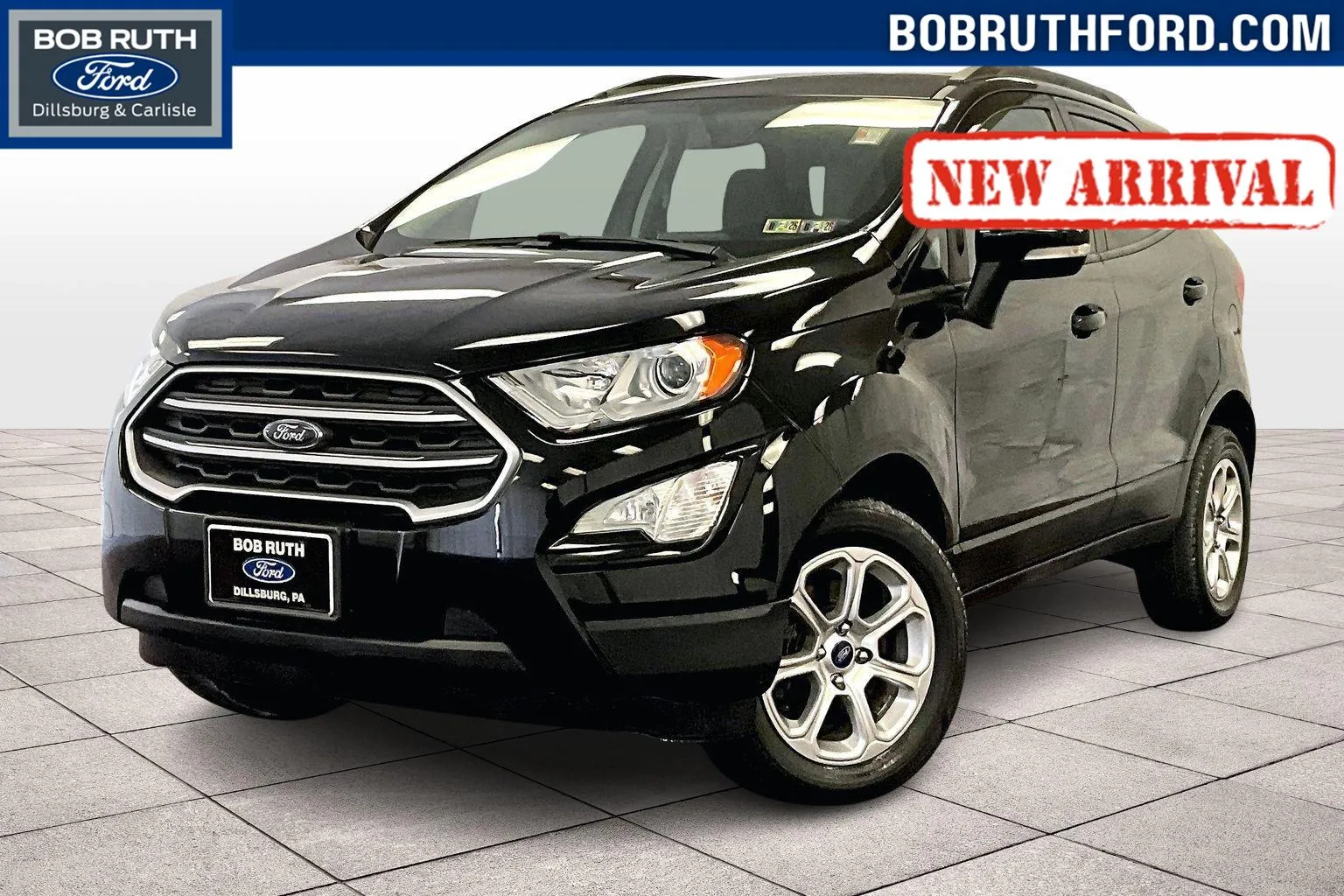 Black 2022 Ford EcoSport SE for sale in Dillsburg, PA