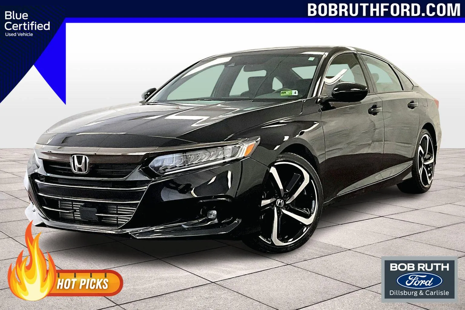 Black 2022 Honda Accord Sedan Sport for sale in Dillsburg, PA