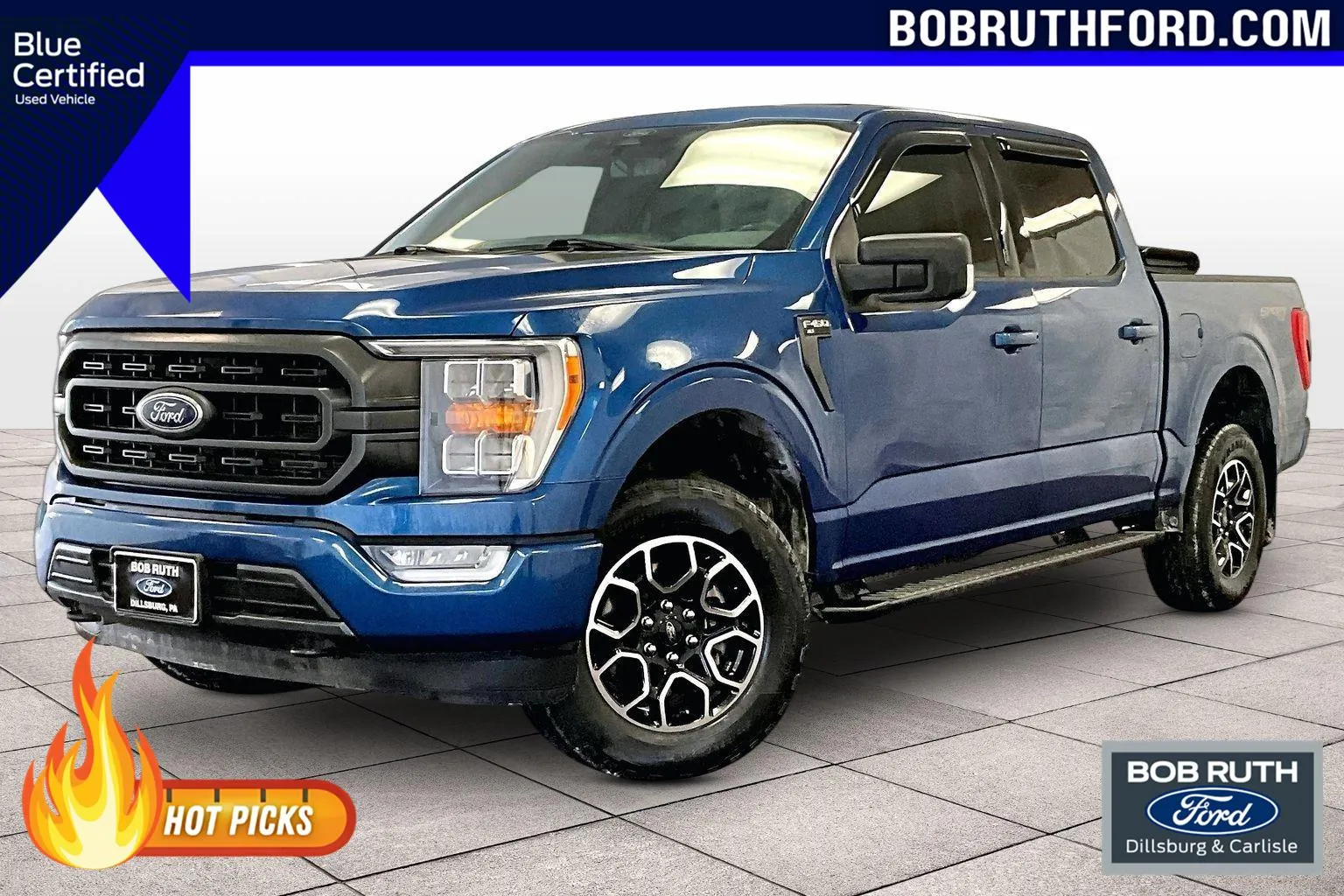Blue 2022 Ford F-150 XLT for sale in Dillsburg, PA