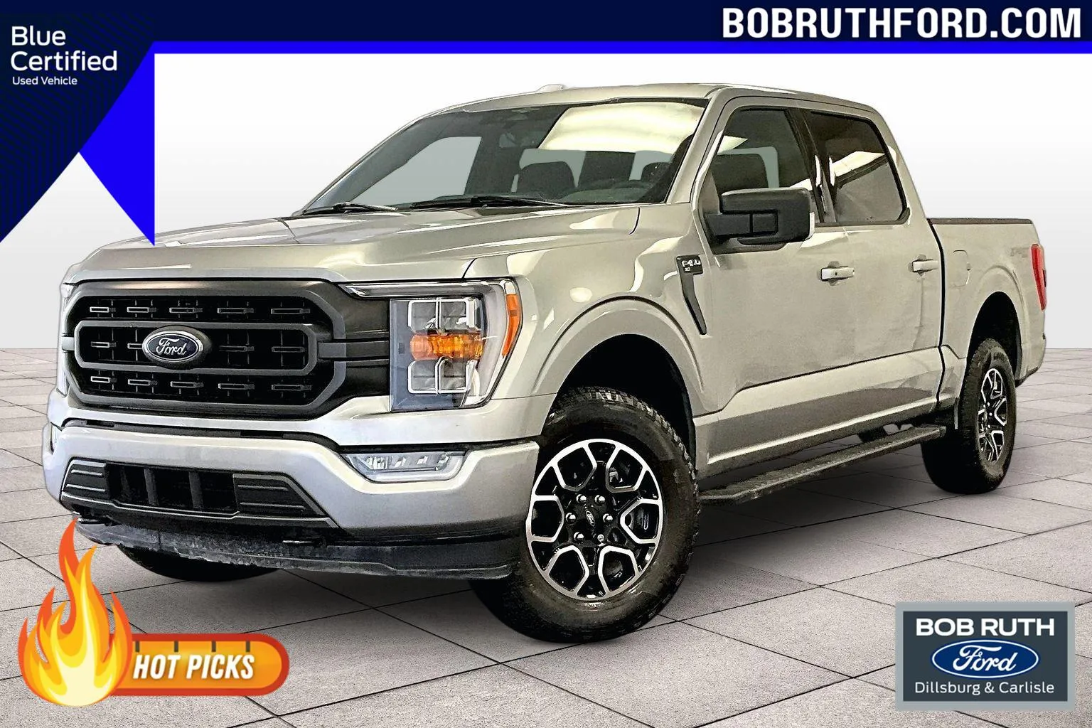 Silver 2023 Ford F-150 XLT for sale in Dillsburg, PA