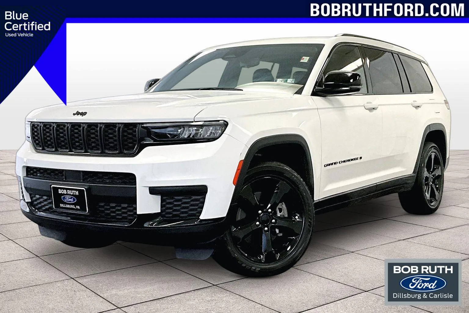 White 2023 Jeep Grand Cherokee L Altitude for sale in Dillsburg, PA