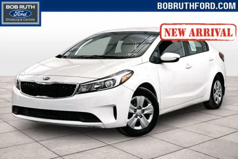 White 2017 Kia Forte LX for sale in Dillsburg, PA