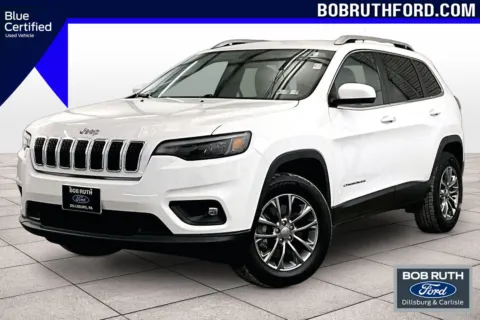 White 2020 Jeep Cherokee Latitude Plus for sale in Dillsburg, PA