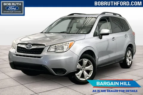 Silver 2015 Subaru Forester 2.5i Premium for sale in Dillsburg, PA