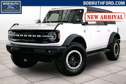 White 2023 Ford Bronco Outer Banks for sale in Dillsburg, PA