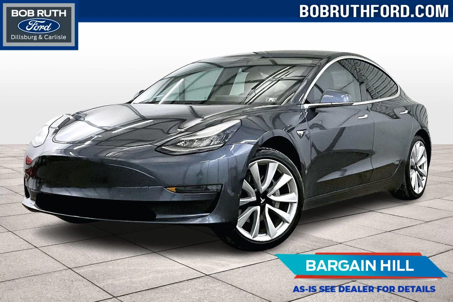 Gray 2019 Tesla Model 3 Mid Range for sale in Dillsburg, PA