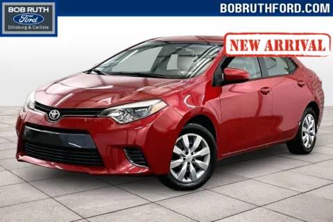 Red 2016 Toyota Corolla LE for sale in Dillsburg, PA