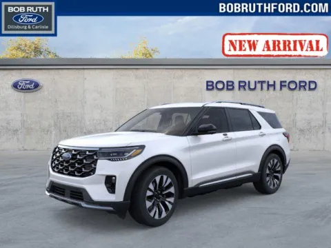 White 2026 Ford Explorer Platinum for sale in Dillsburg, PA