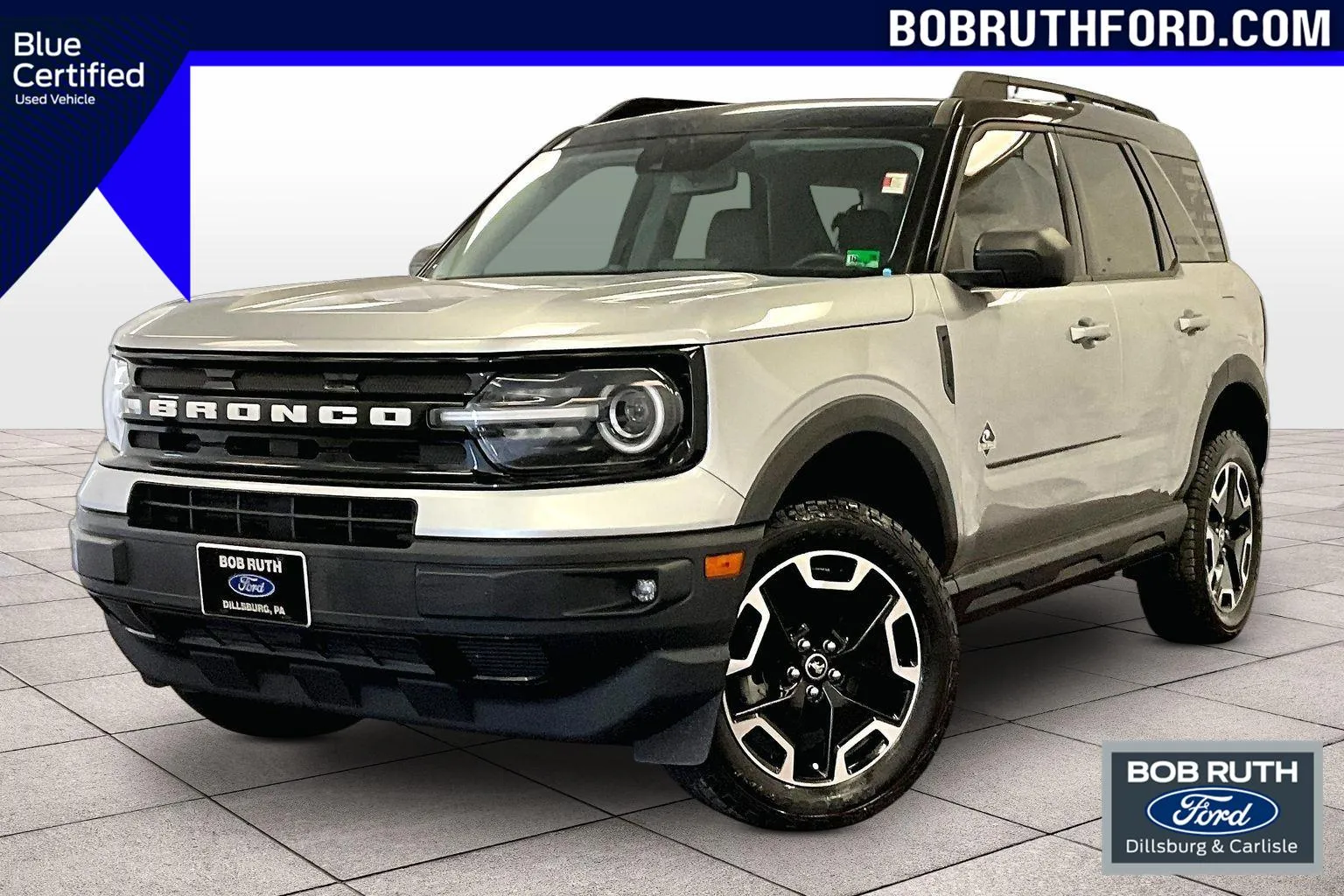Silver 2021 Ford Bronco Sport Outer Banks for sale in Dillsburg, PA