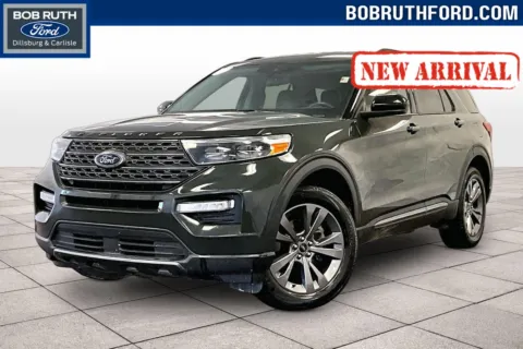 Green 2022 Ford Explorer XLT for sale in Dillsburg, PA