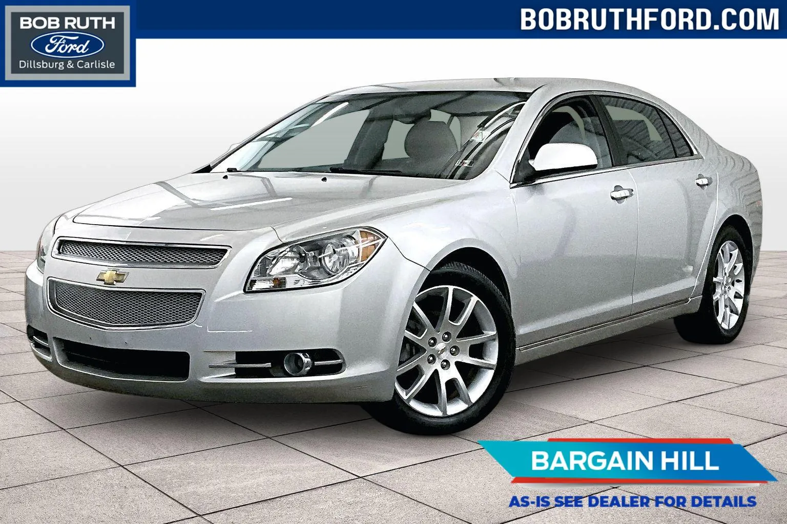 Silver 2011 Chevrolet Malibu LTZ for sale in Dillsburg, PA