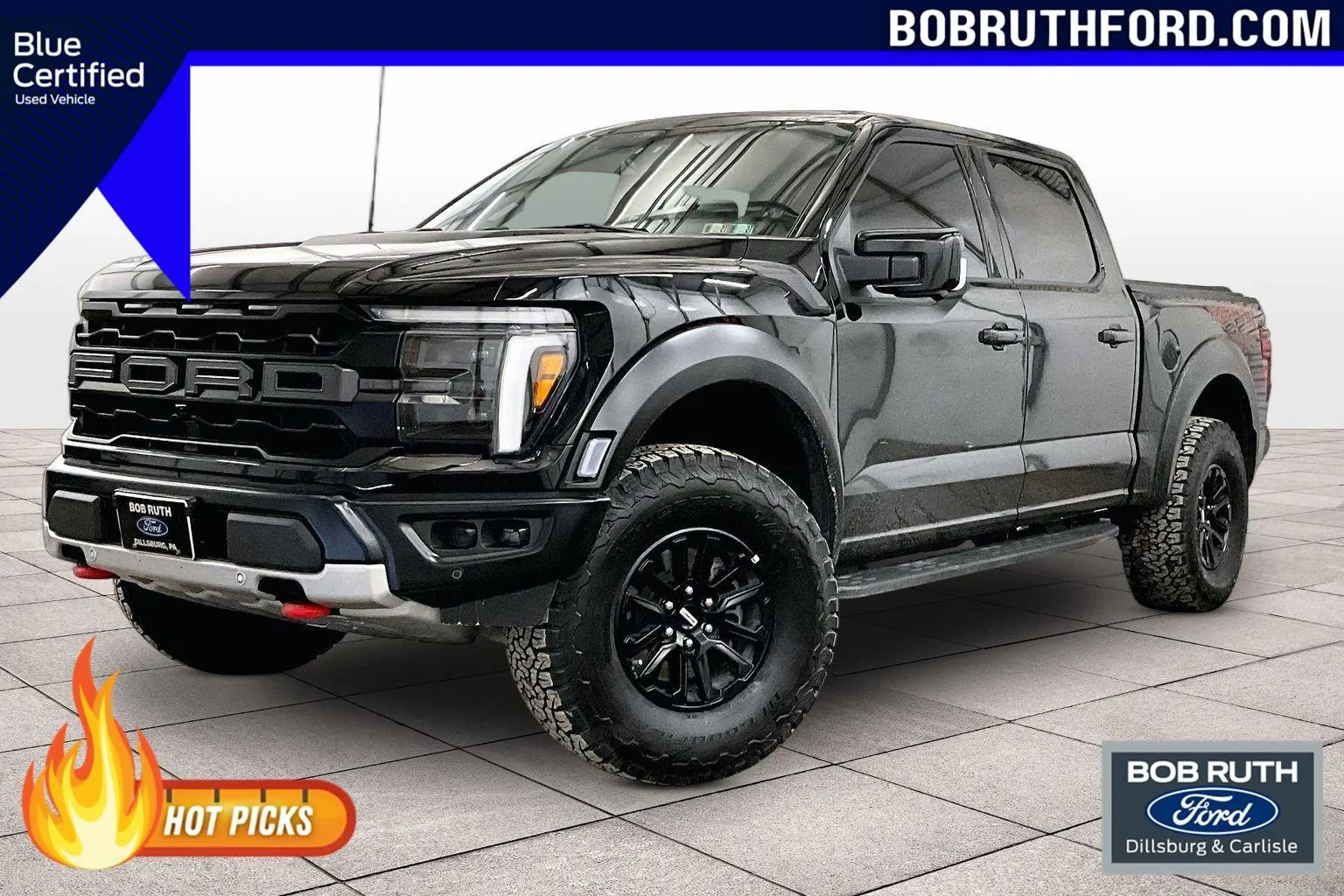 Black 2025 Ford F-150 Raptor for sale in Dillsburg, PA