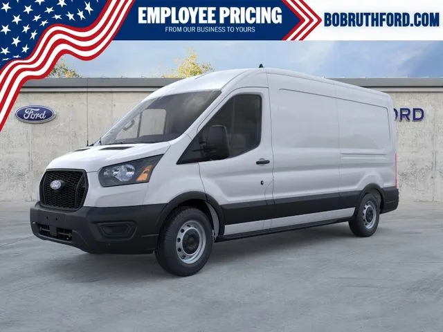 White 2026 Ford Transit-250 Mid Roof Cargo RWD for sale in Dillsburg, PA