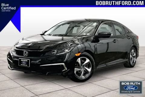 Black 2021 Honda Civic LX for sale in Dillsburg, PA