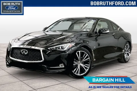 Black 2018 INFINITI Q60 3.0t LUXE for sale in Dillsburg, PA