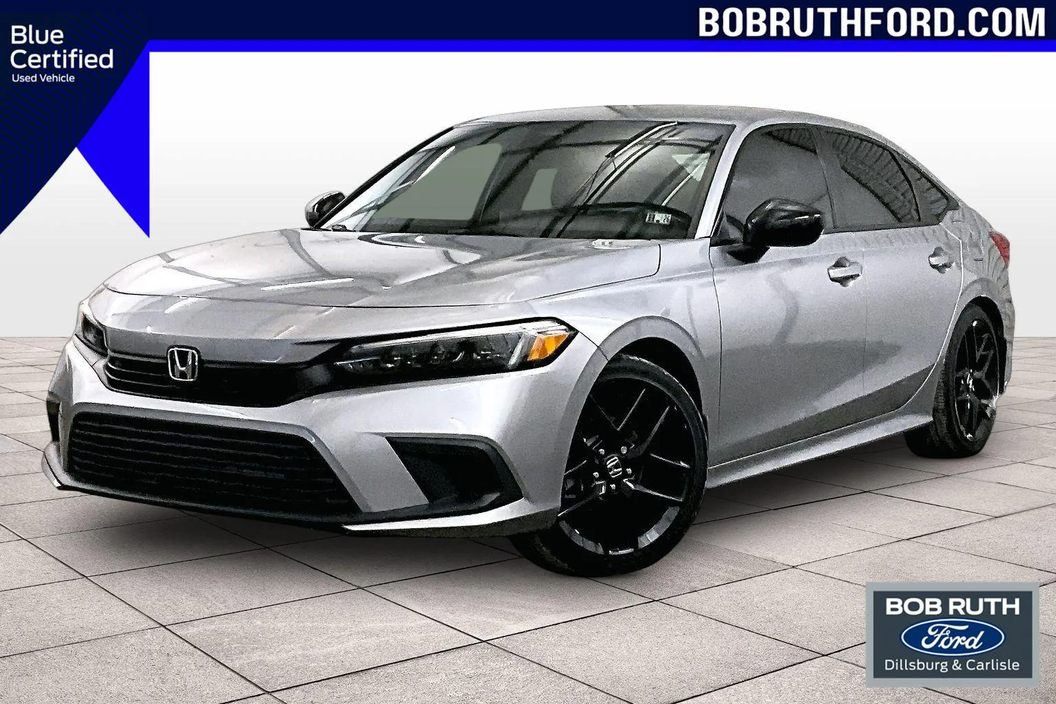 Silver 2022 Honda Civic Sedan Sport for sale in Dillsburg, PA