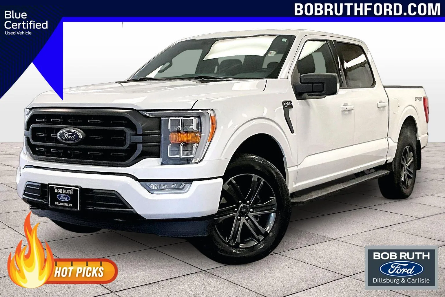 White 2022 Ford F-150 XLT for sale in Dillsburg, PA
