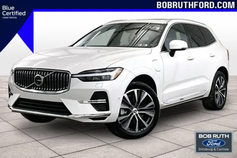White 2022 Volvo XC60 Recharge Plug-In Hybrid Inscription Expression for sale in Dillsburg, PA