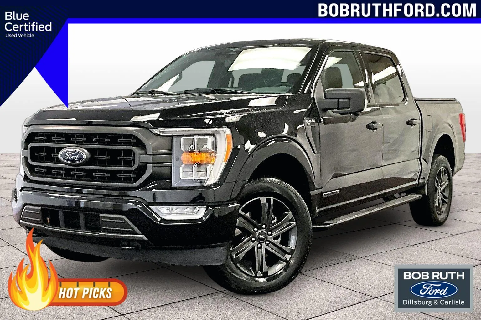 Black 2023 Ford F-150 XLT for sale in Dillsburg, PA