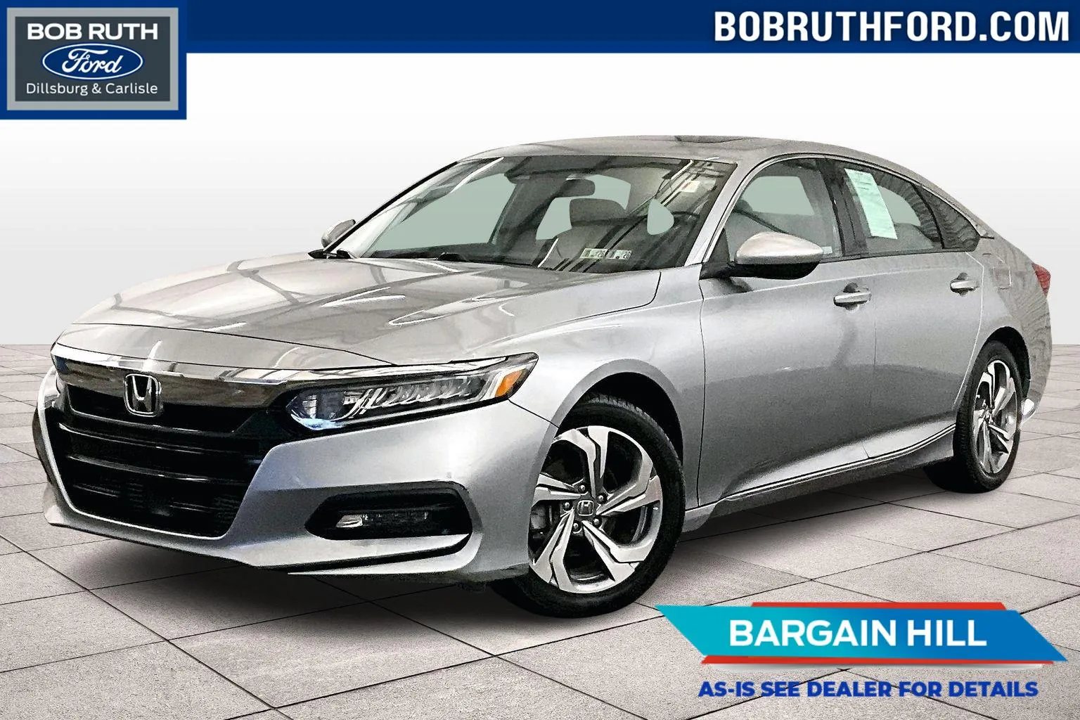 Used 2018 Honda Accord EX with VIN 1HGCV1F40JA134048 for sale in Dillsburg, PA