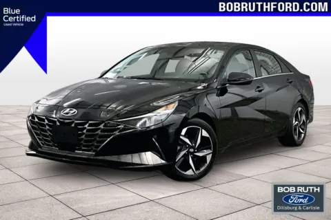Black 2021 Hyundai Elantra SEL for sale in Dillsburg, PA