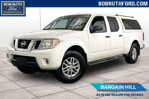White 2016 Nissan Frontier SV for sale in Dillsburg, PA