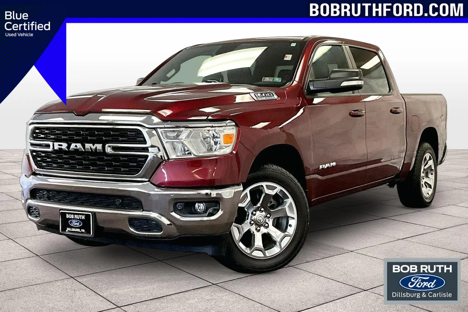 Red 2022 Ram 1500 Big Horn for sale in Dillsburg, PA