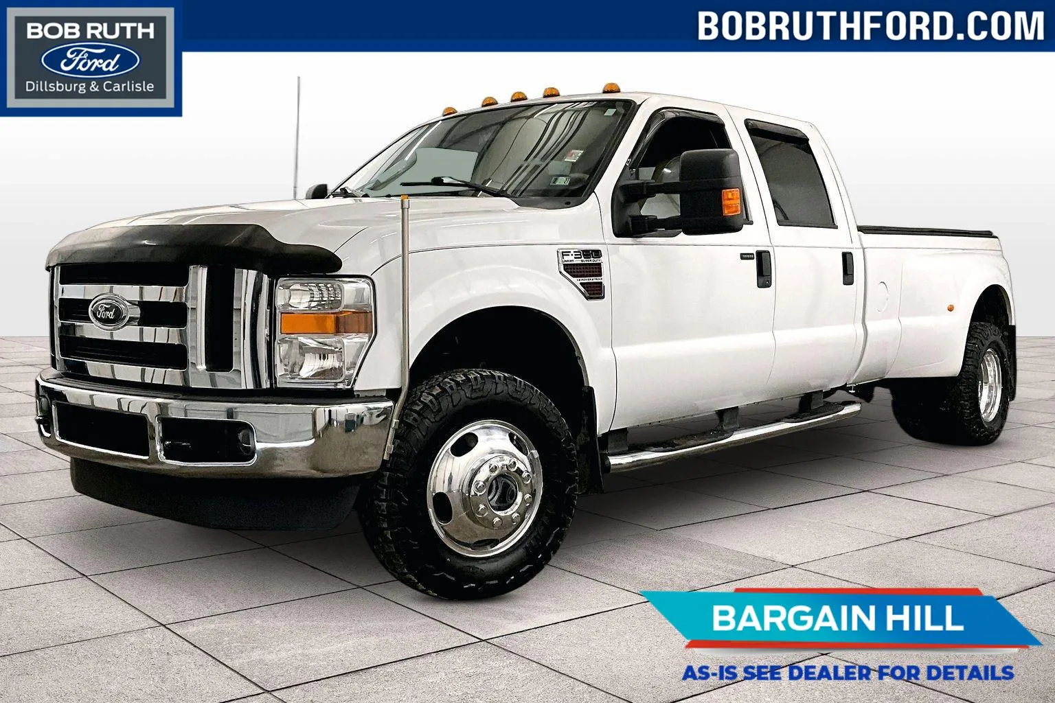 White 2008 Ford Super Duty F-350 DRW Lariat for sale in Dillsburg, PA