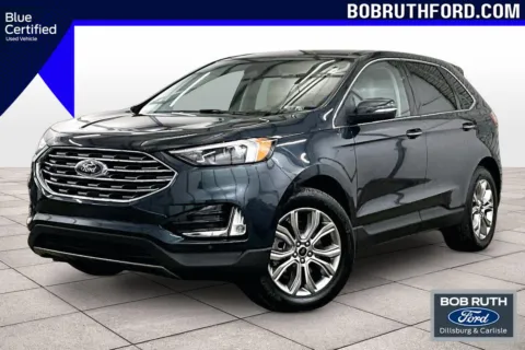 Blue 2024 Ford Edge Titanium for sale in Dillsburg, PA
